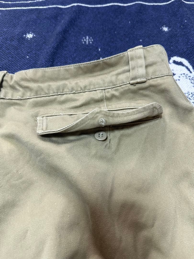 M52 後期　フランス軍　実物　チノパン　サイズ16 60s 50s