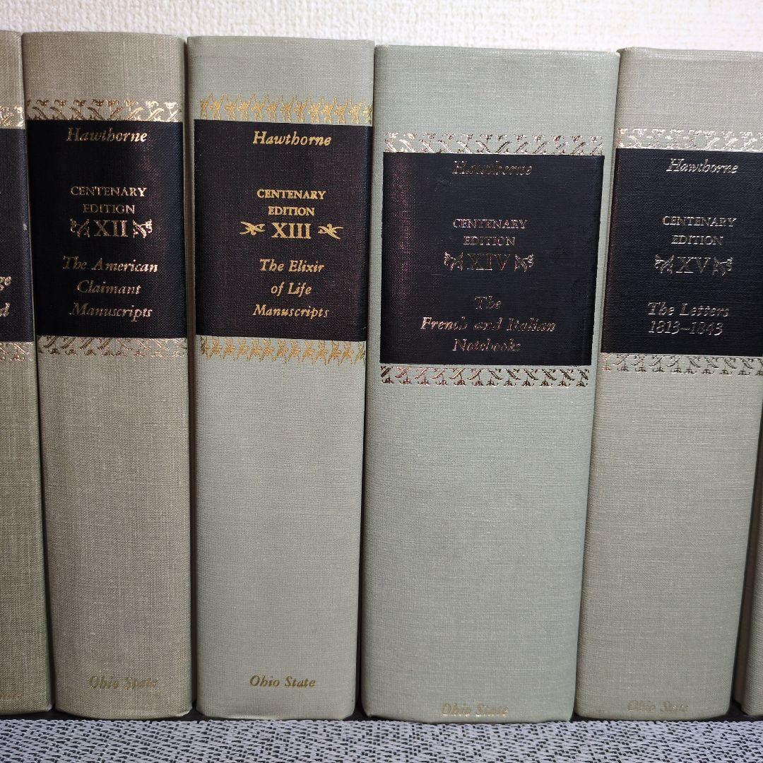 洋書 ホーソン全集 全23巻揃　Hawthorne