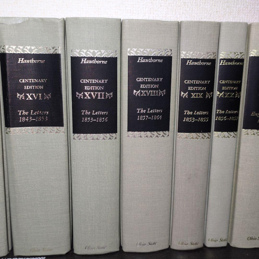 洋書 ホーソン全集 全23巻揃　Hawthorne