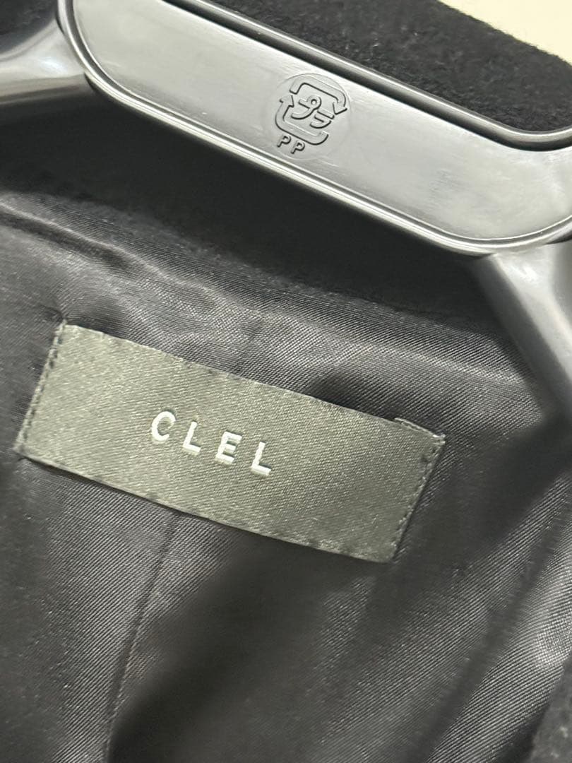 CLEL チェスターコート ブラック XS