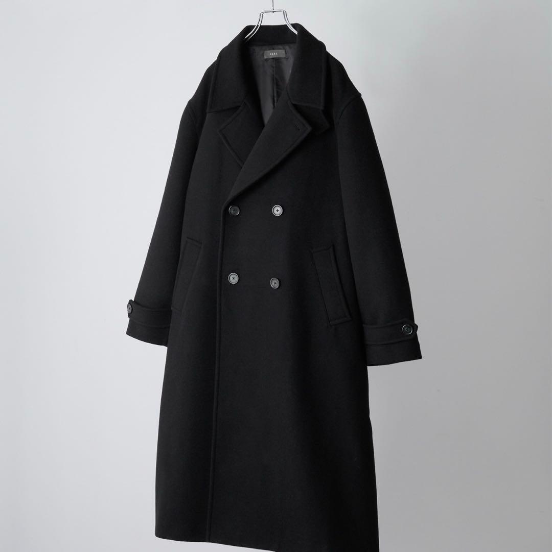 CLEL チェスターコート ブラック XS