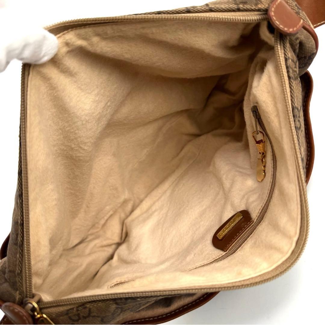 GUCCI GG ショルダーバッグ ブラウン