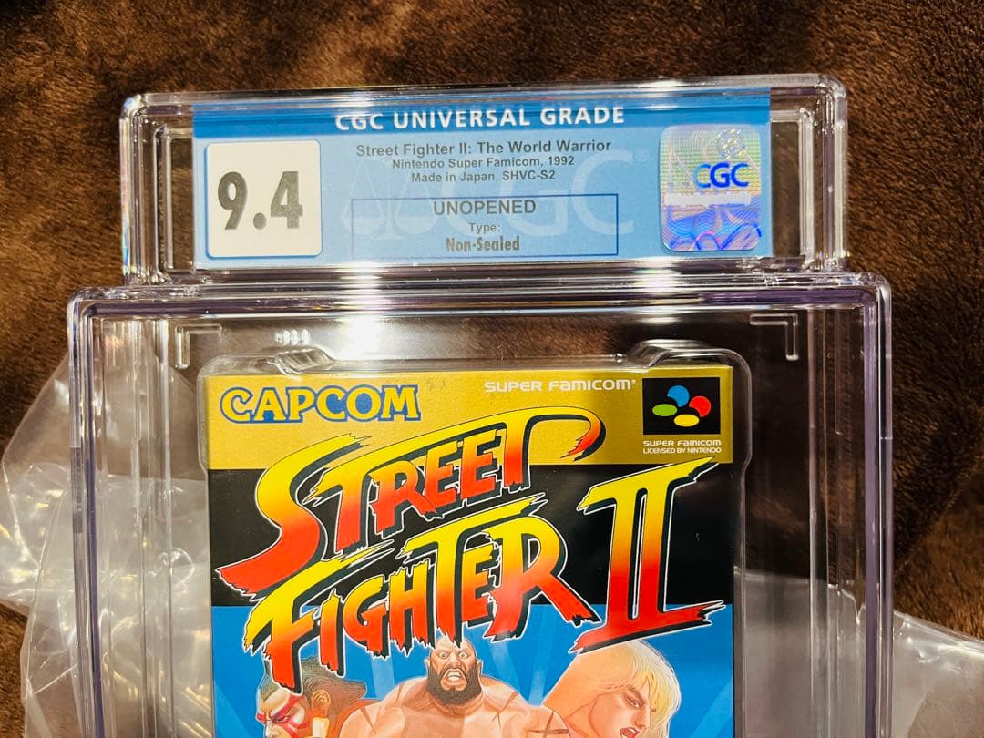 【未開封★CGC鑑定】ストリートファイター2【CGC9.4】