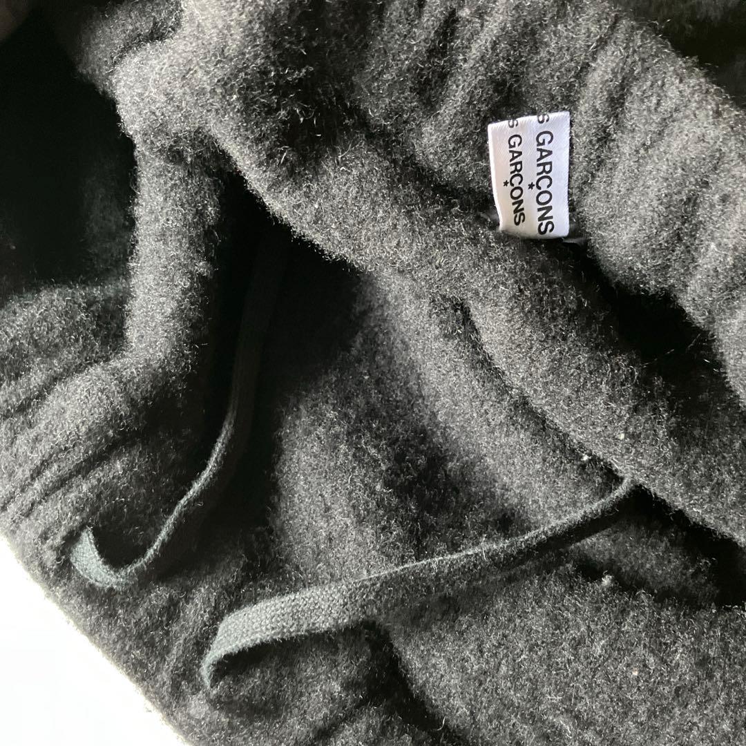 COMME des GARÇONS コムコム　ウール起毛縮絨サルエルパンツ