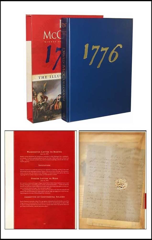 洋書 David Mccullough 1776 Illustrated Editio