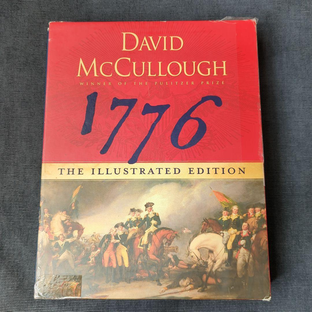 洋書 David Mccullough 1776 Illustrated Editio