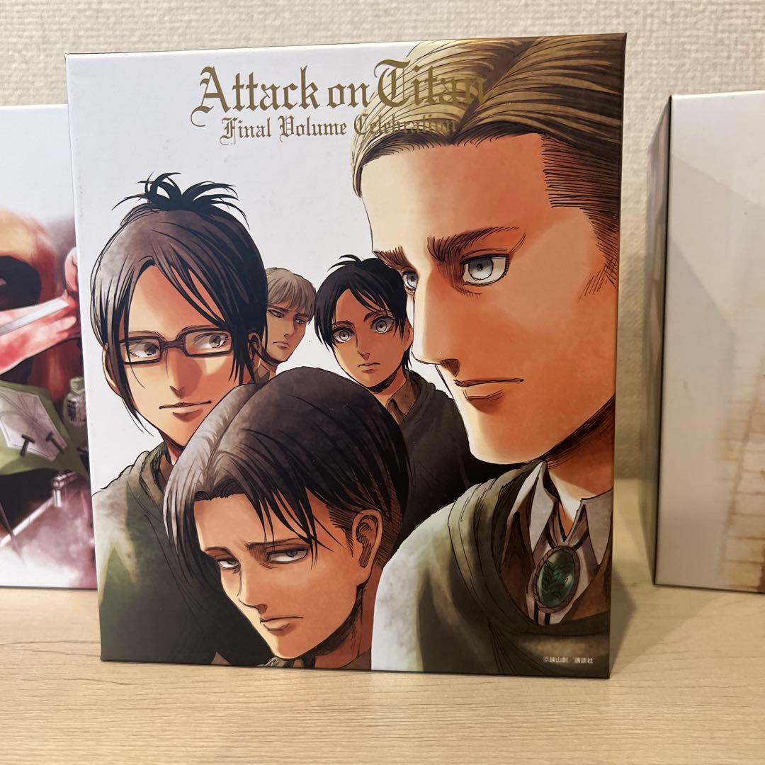 【美品】進撃の巨人 全34巻セット 収納ボックス付