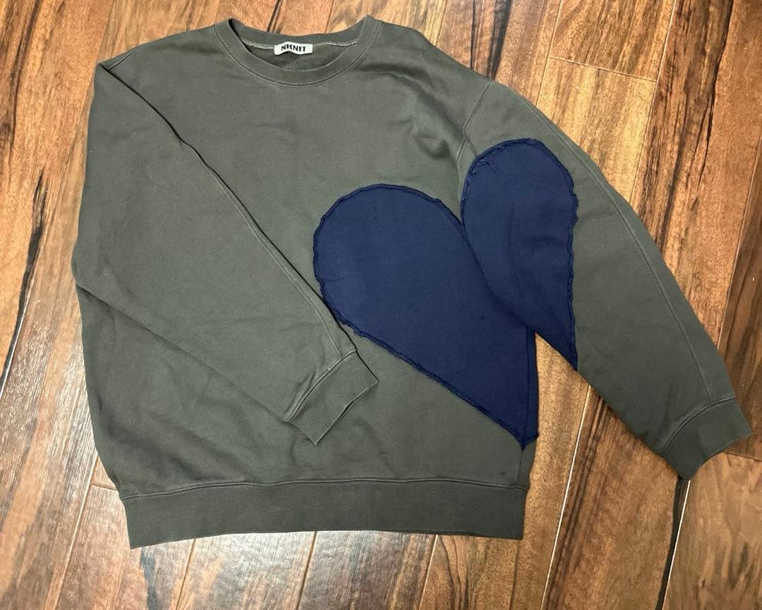 専用nknit pattern pullover sweat サイズ0