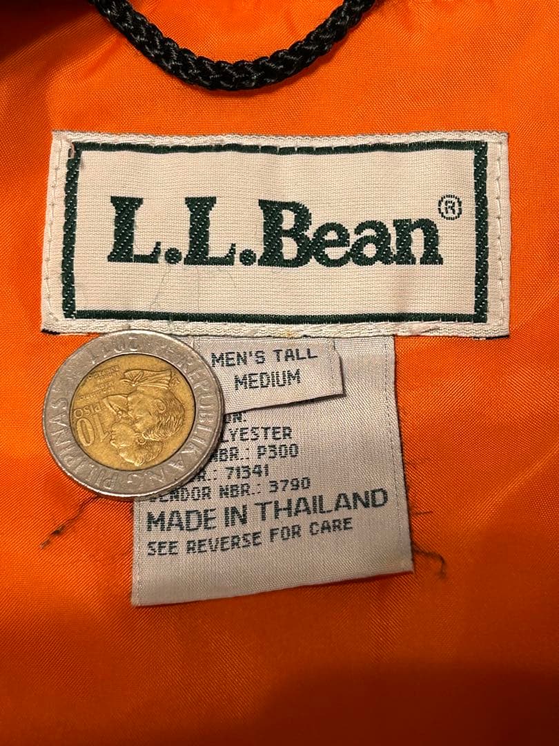 名作　L.L.Bean MA-1ジャケット Tall Medium ハルキ