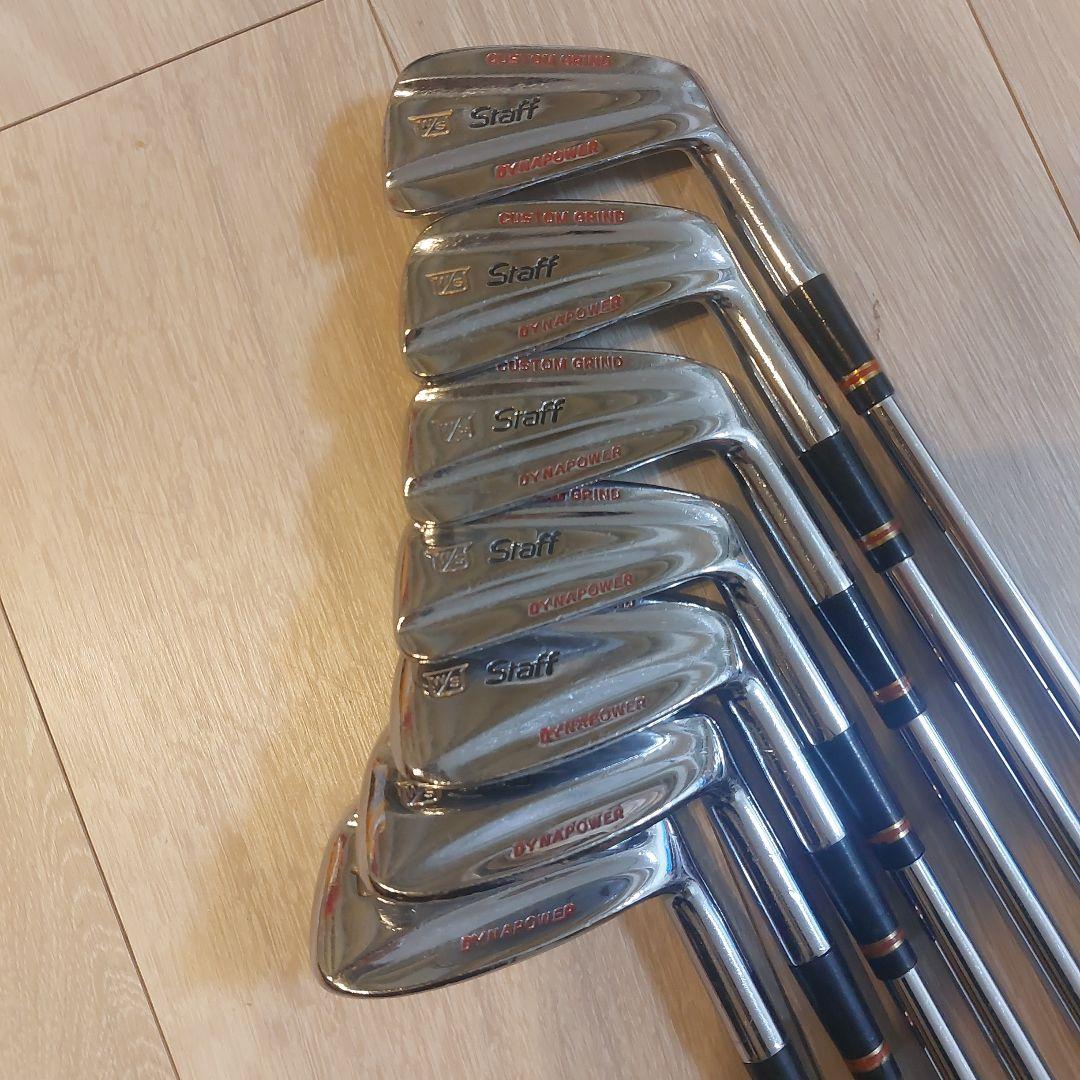 【激レア！】ウィルソン ダイナパワーカスタムグラインド アイアンセット7本
