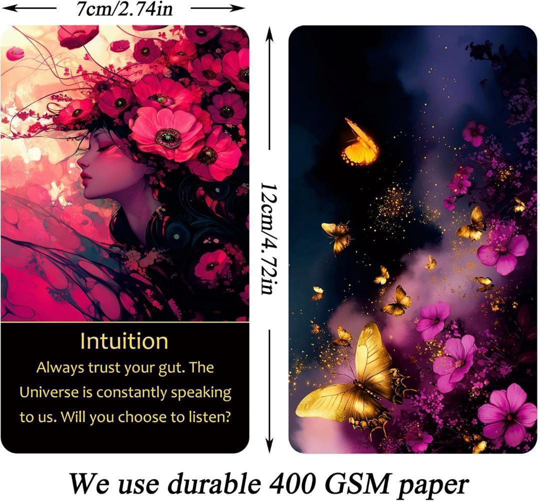 【オラクルカード】海外レア✨統一世界観の美麗アートワーク✨知恵のコンパスのカード