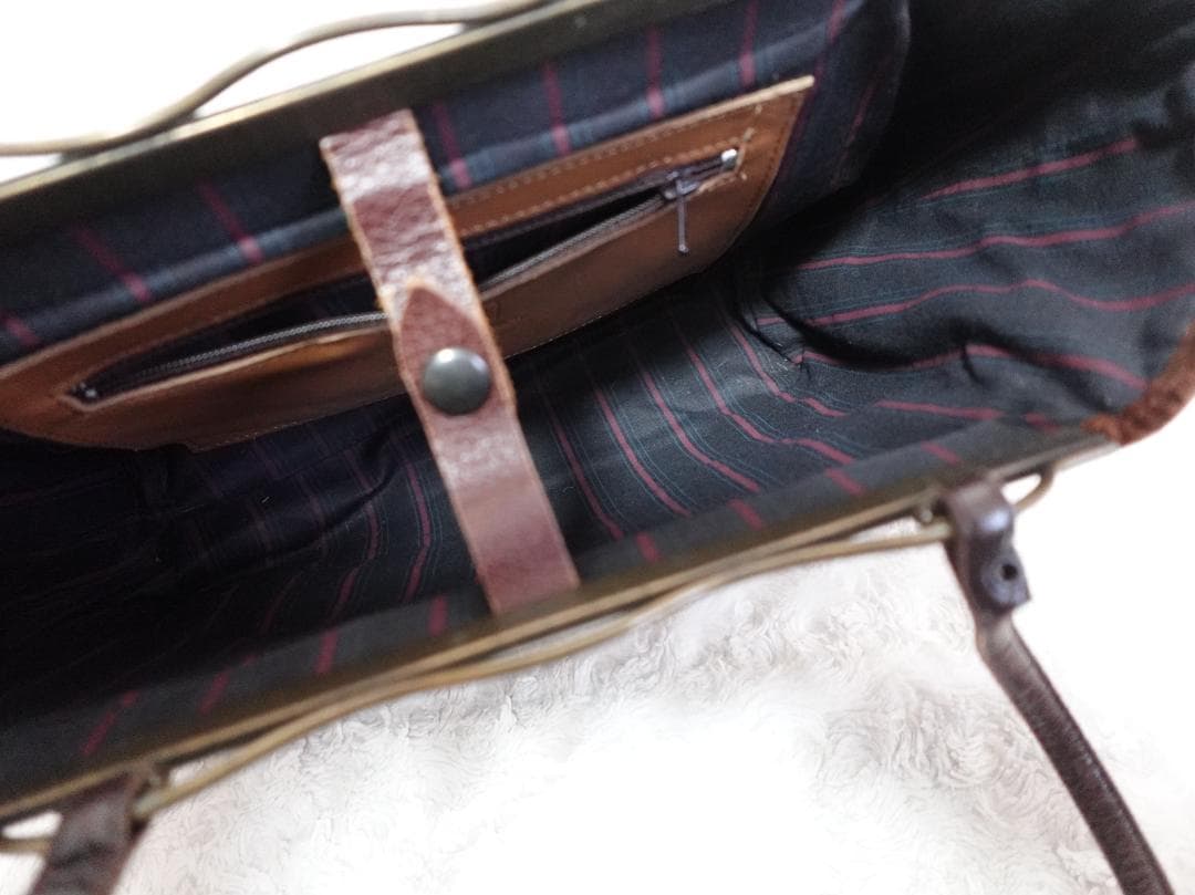 美品☆ハラコパッチワーク　トートバッグ　 ジャマンピュエッシュ　仏製