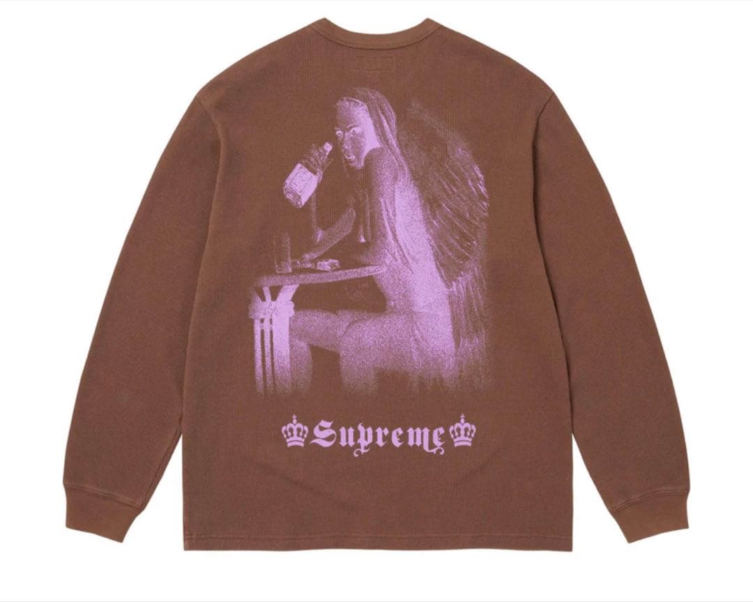 トップス Supreme Angel Thermal Brown Small 25FW