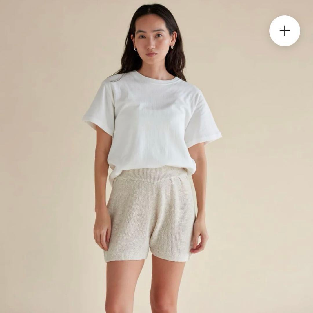 新品SeaRoomlynn リネンコンビ Balloon ショートパンツ