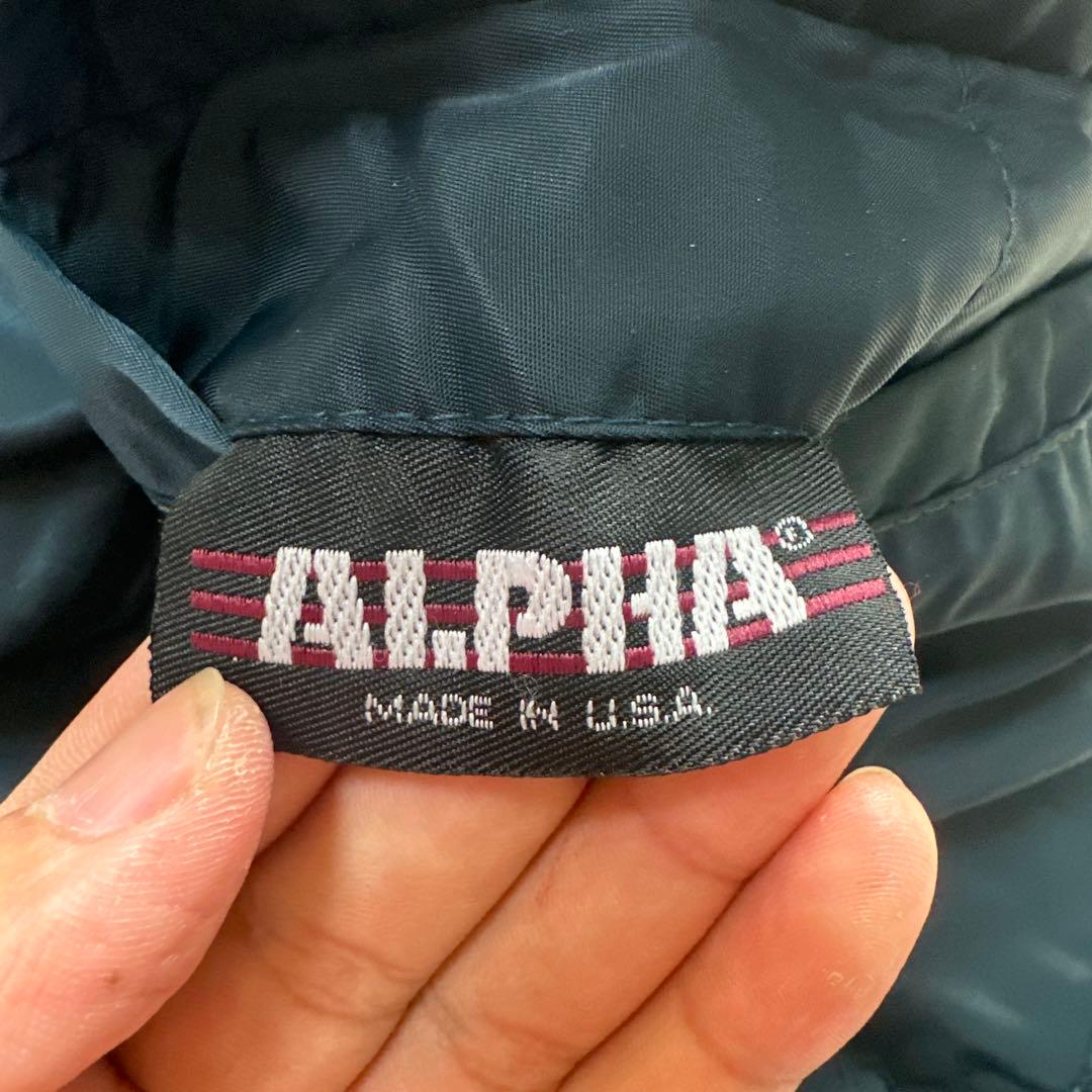 USA製ALPHA MA-1ジャケット 00s90s サイズL