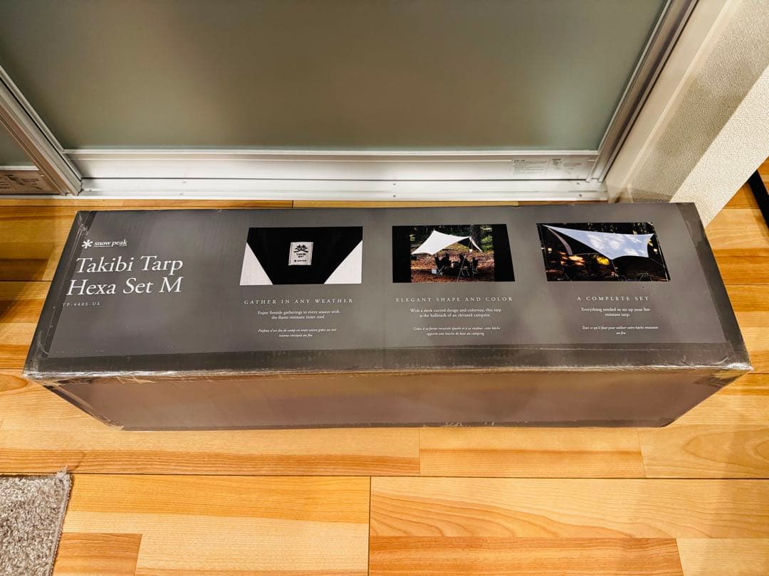 新品未使用未開封 peak 焚火タープセットHexa M sp.04