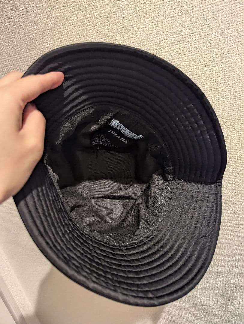 PRADA バケットハット　プラダ　キャップ　帽子　レディース