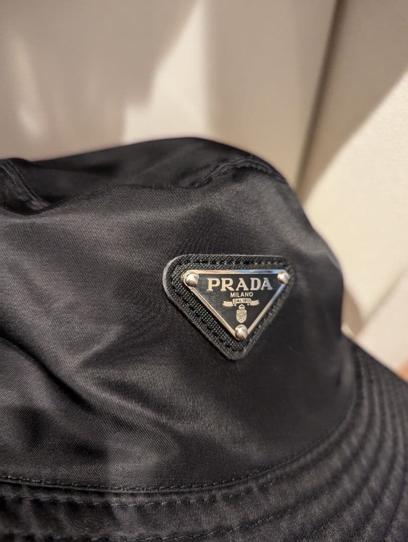 PRADA バケットハット　プラダ　キャップ　帽子　レディース