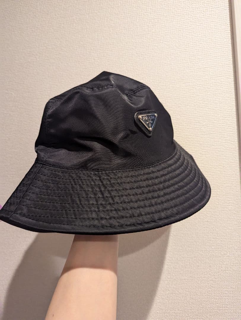PRADA バケットハット　プラダ　キャップ　帽子　レディース