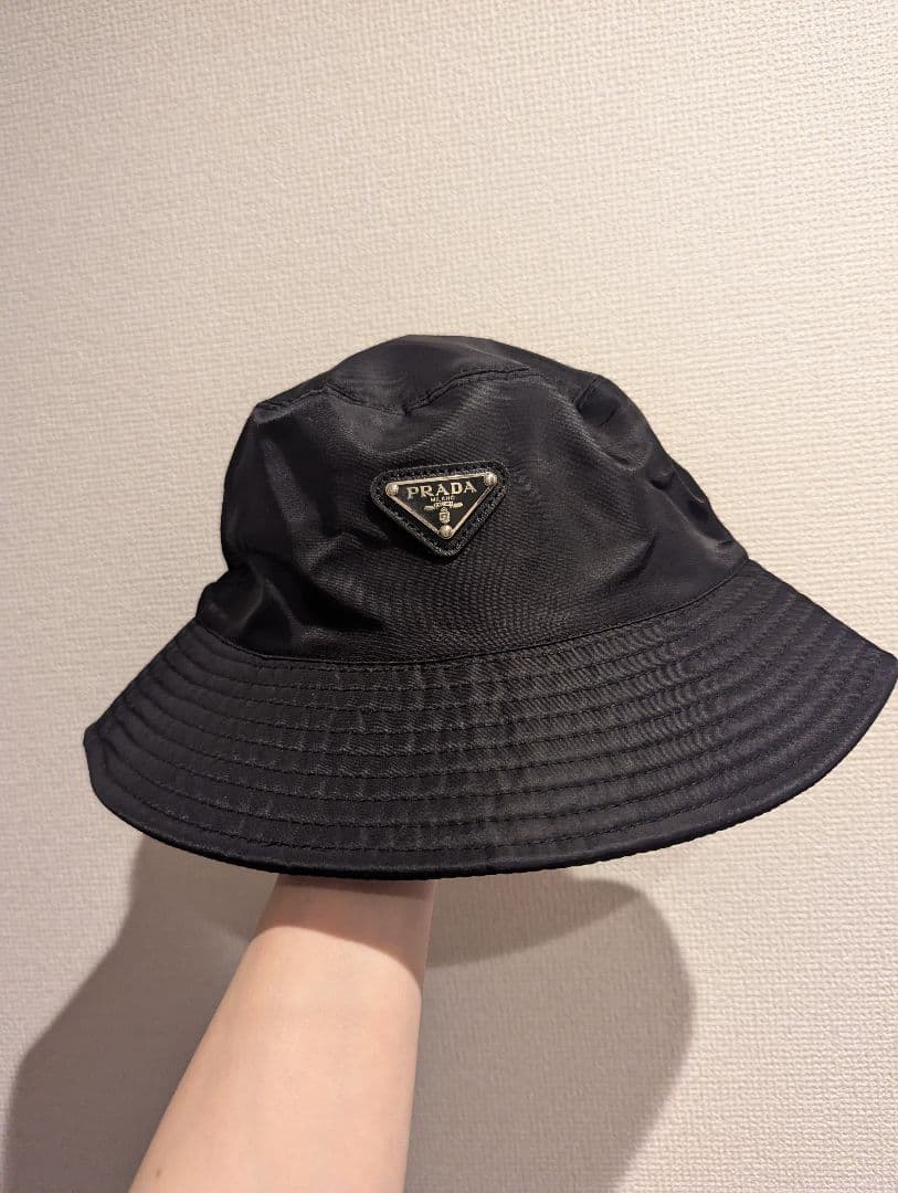 PRADA バケットハット　プラダ　キャップ　帽子　レディース