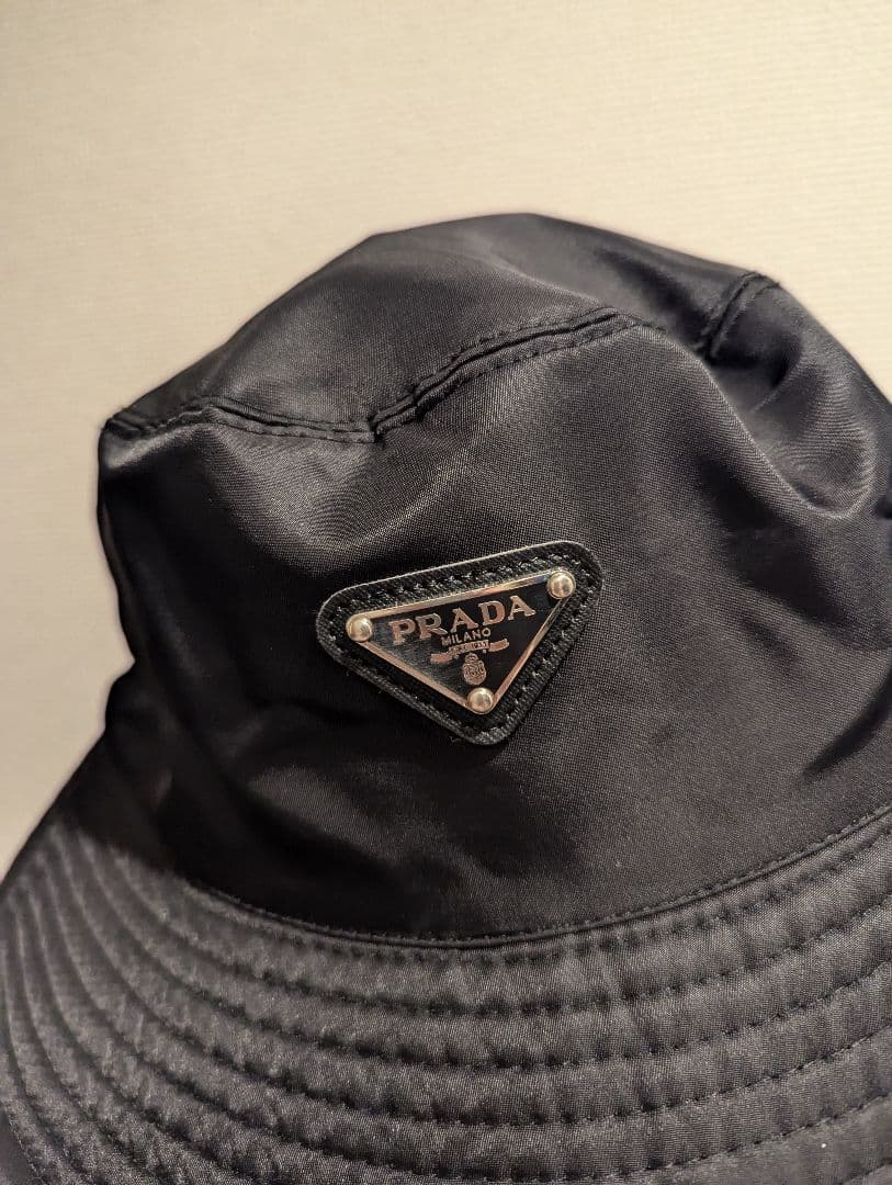 PRADA バケットハット　プラダ　キャップ　帽子　レディース