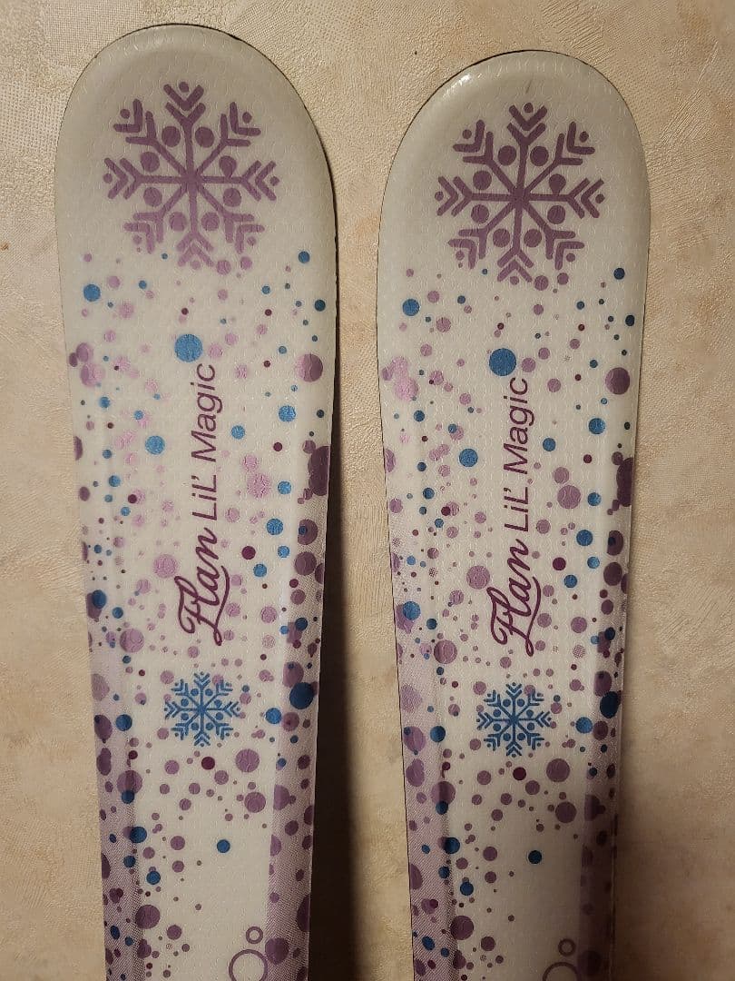 120cm　Elan Lil' Magic スキー板 ビンディング