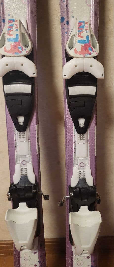 120cm　Elan Lil' Magic スキー板 ビンディング