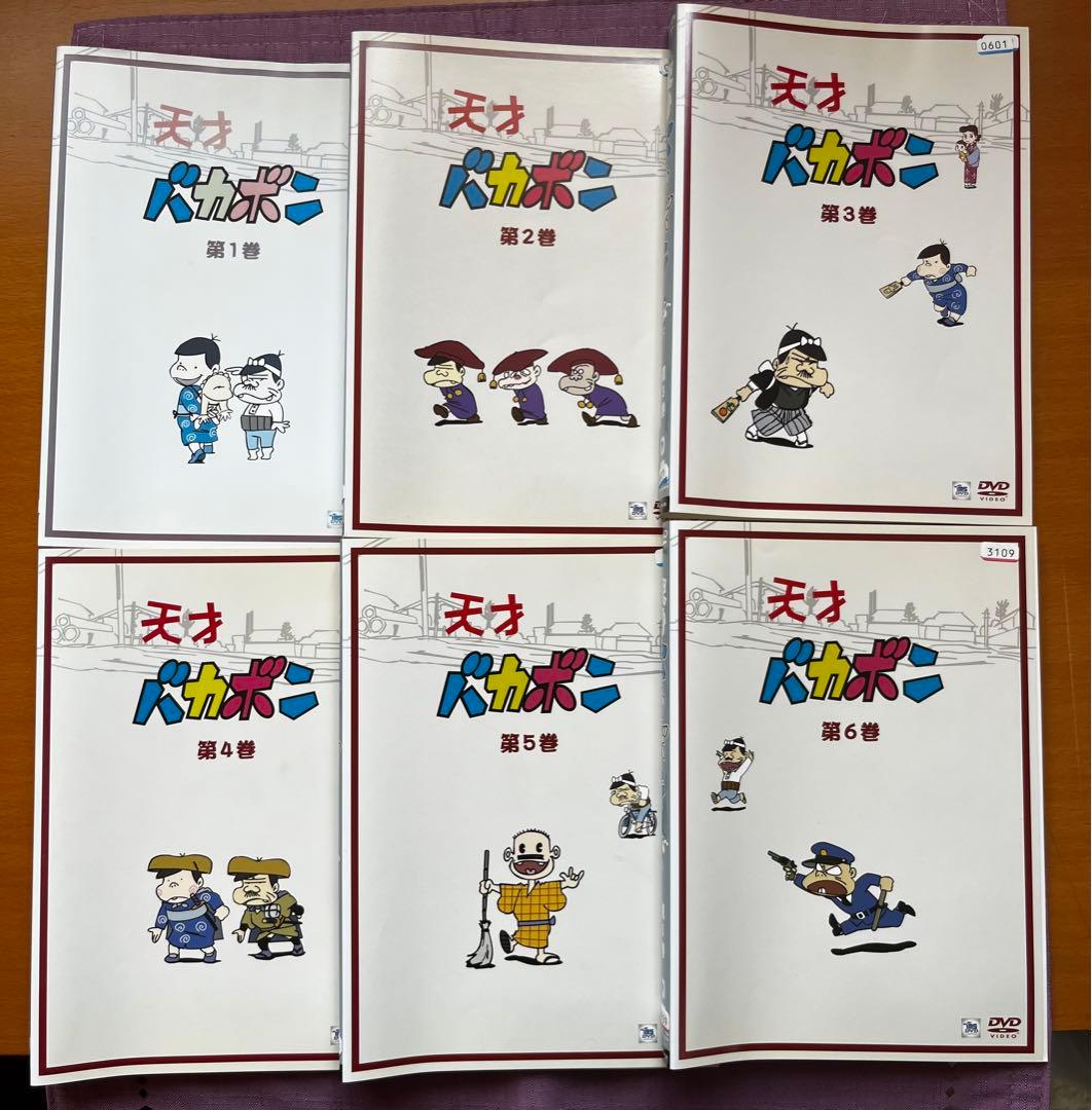 天才バカボン　レンタル落ちDVD 　　　全8巻　全79話