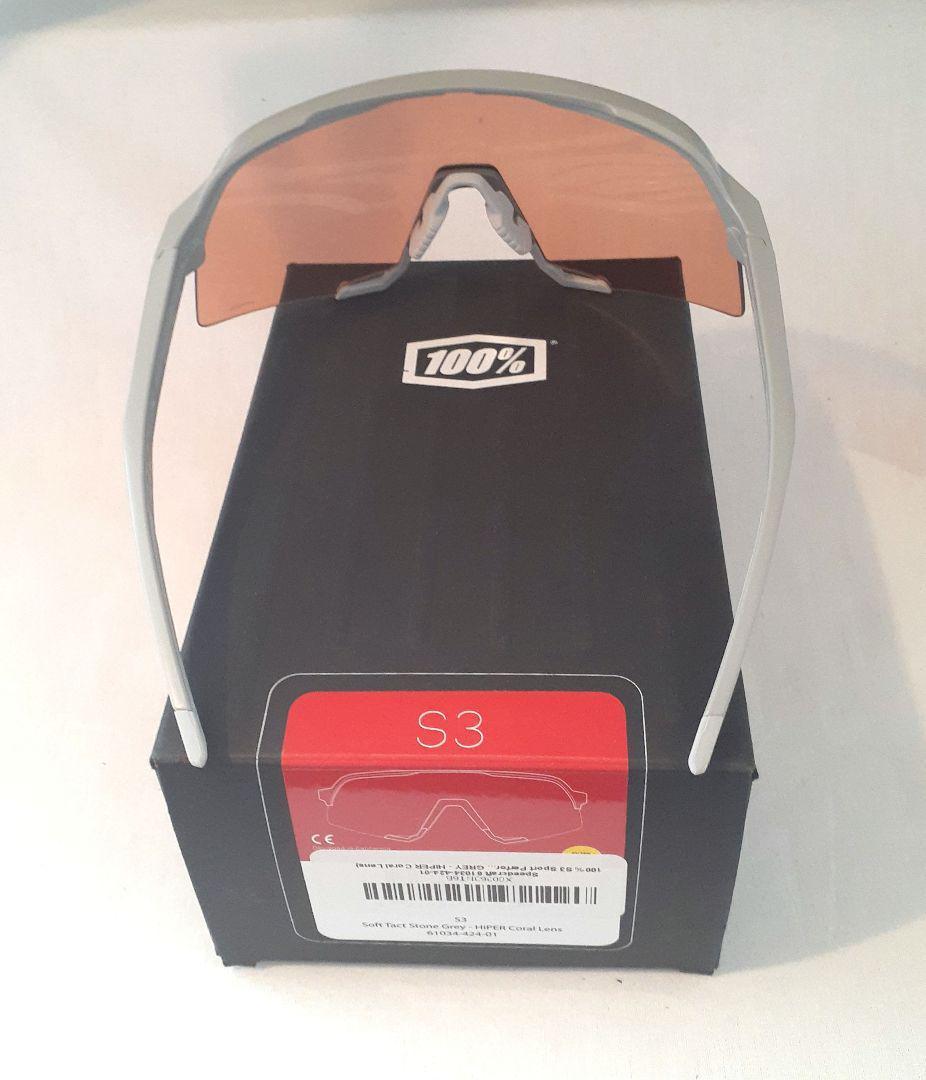 100% S3 HiPERコーラル ワンハンドレッド サングラス