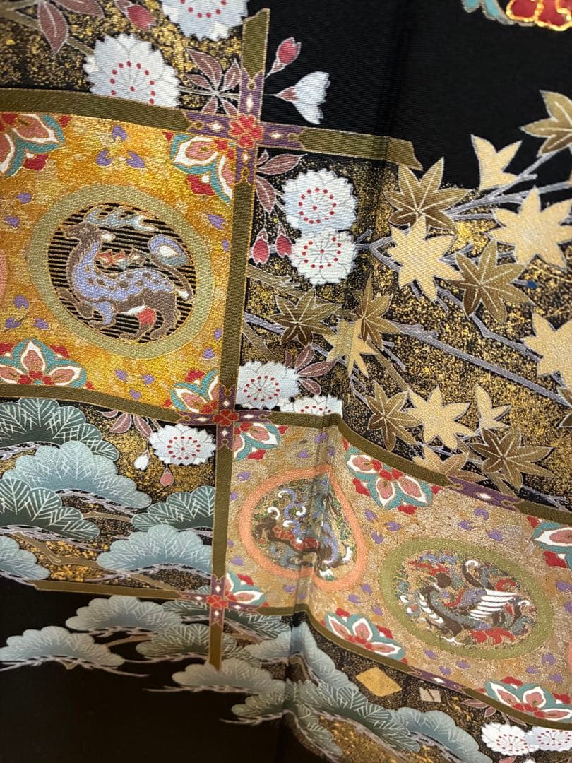 黒留袖セット　作家物