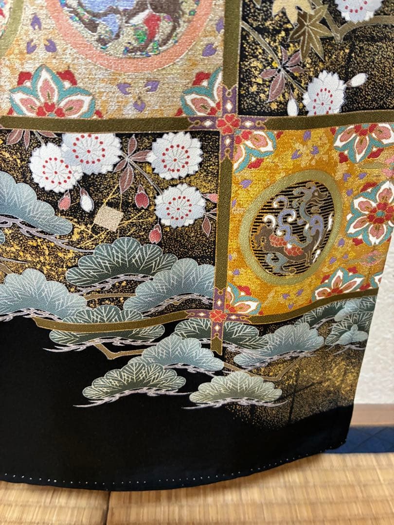 黒留袖セット　作家物