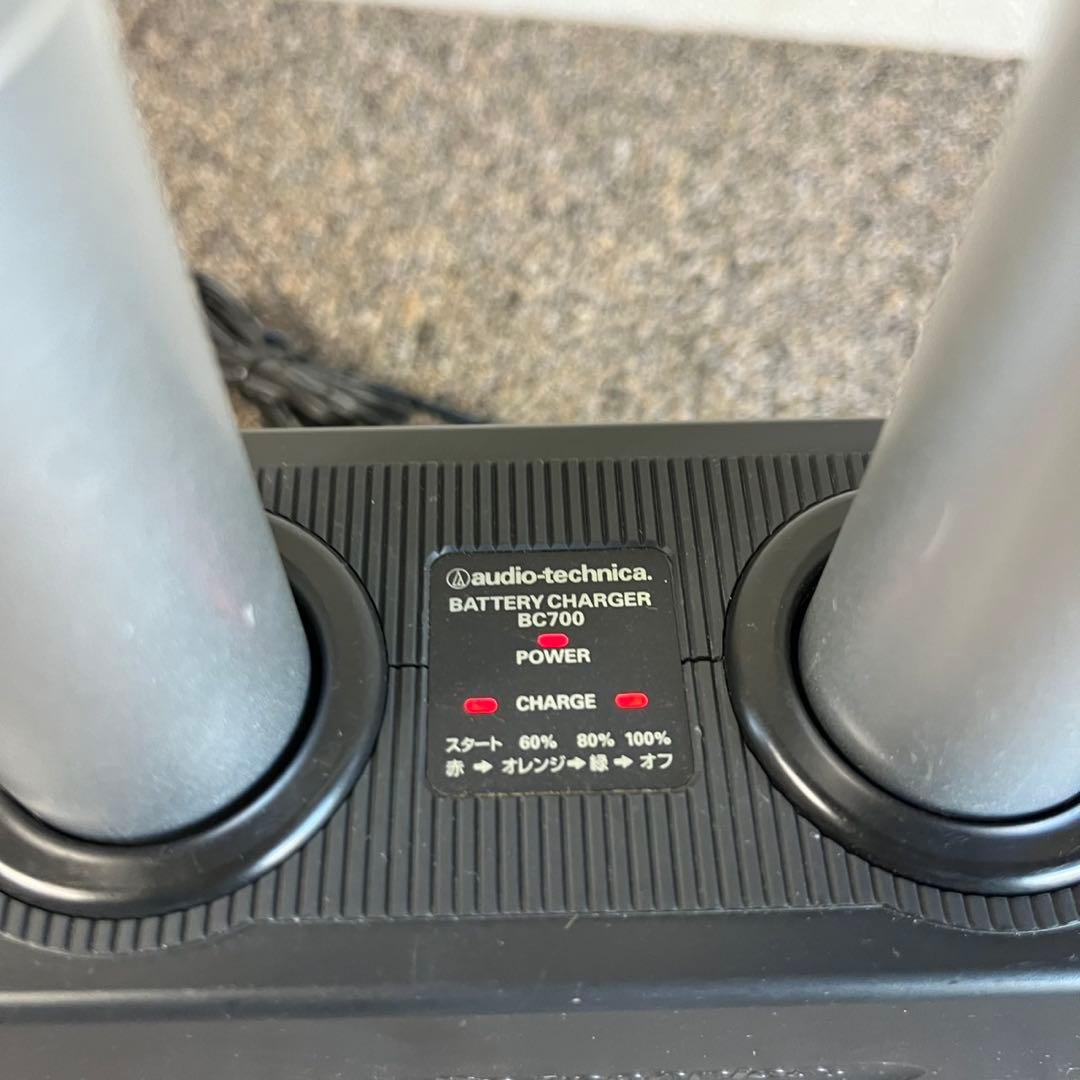 A57美品✨ オーディオテクニカ電波式　ワイヤレスマイクセット