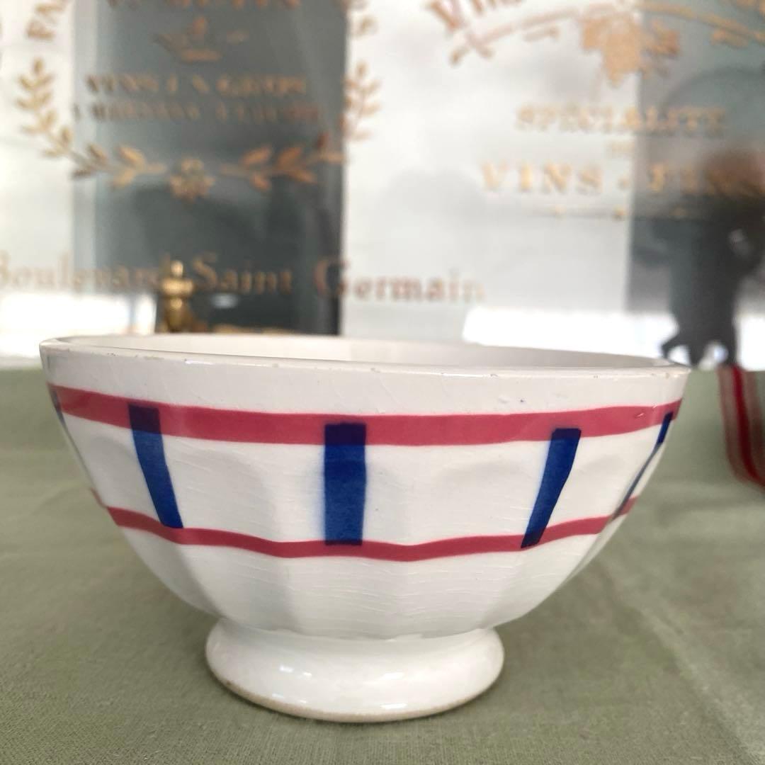 バスク柄　カフオレボウル　バドンヴィレーBadonviller フランス