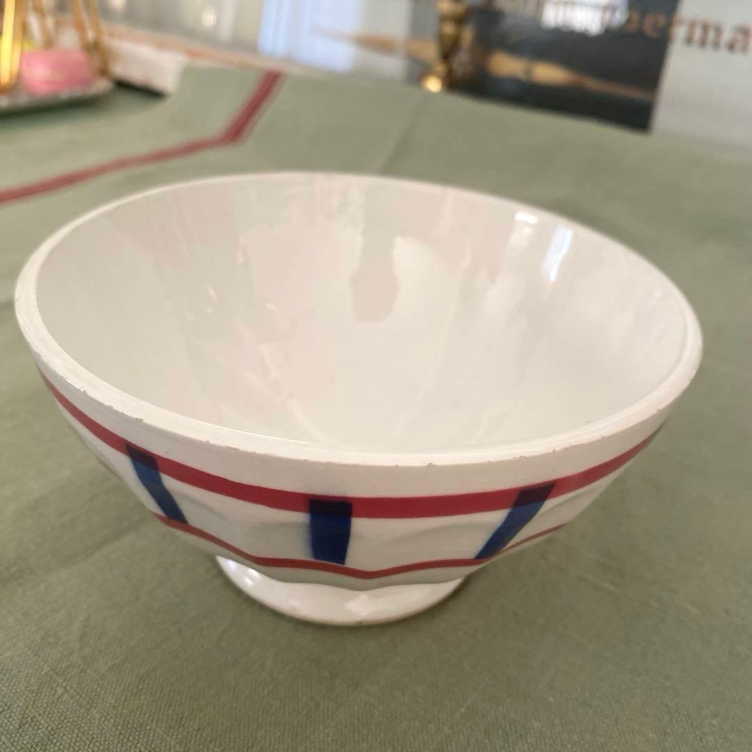 バスク柄　カフオレボウル　バドンヴィレーBadonviller フランス