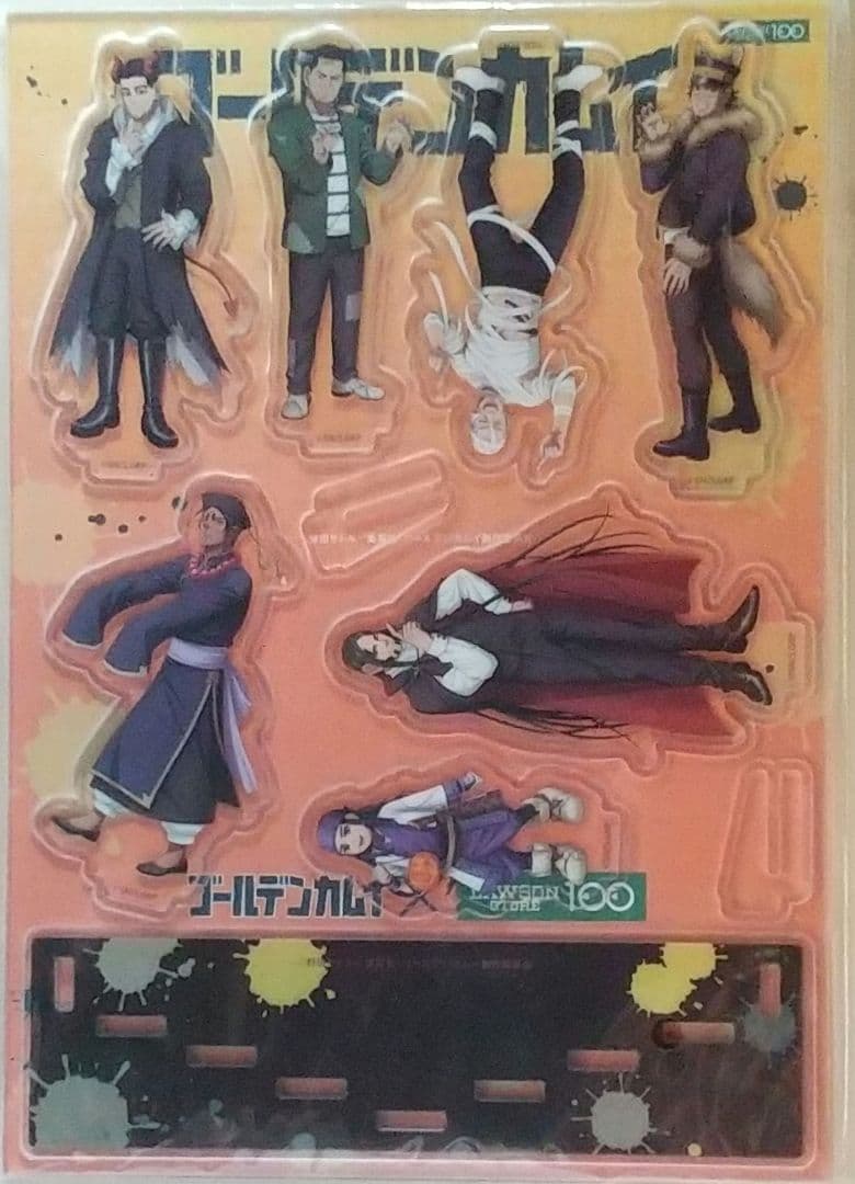 ★【シュリンク未開封】ゴールデンカムイ アニメDVD同梱版4冊+アクリルジオラマ