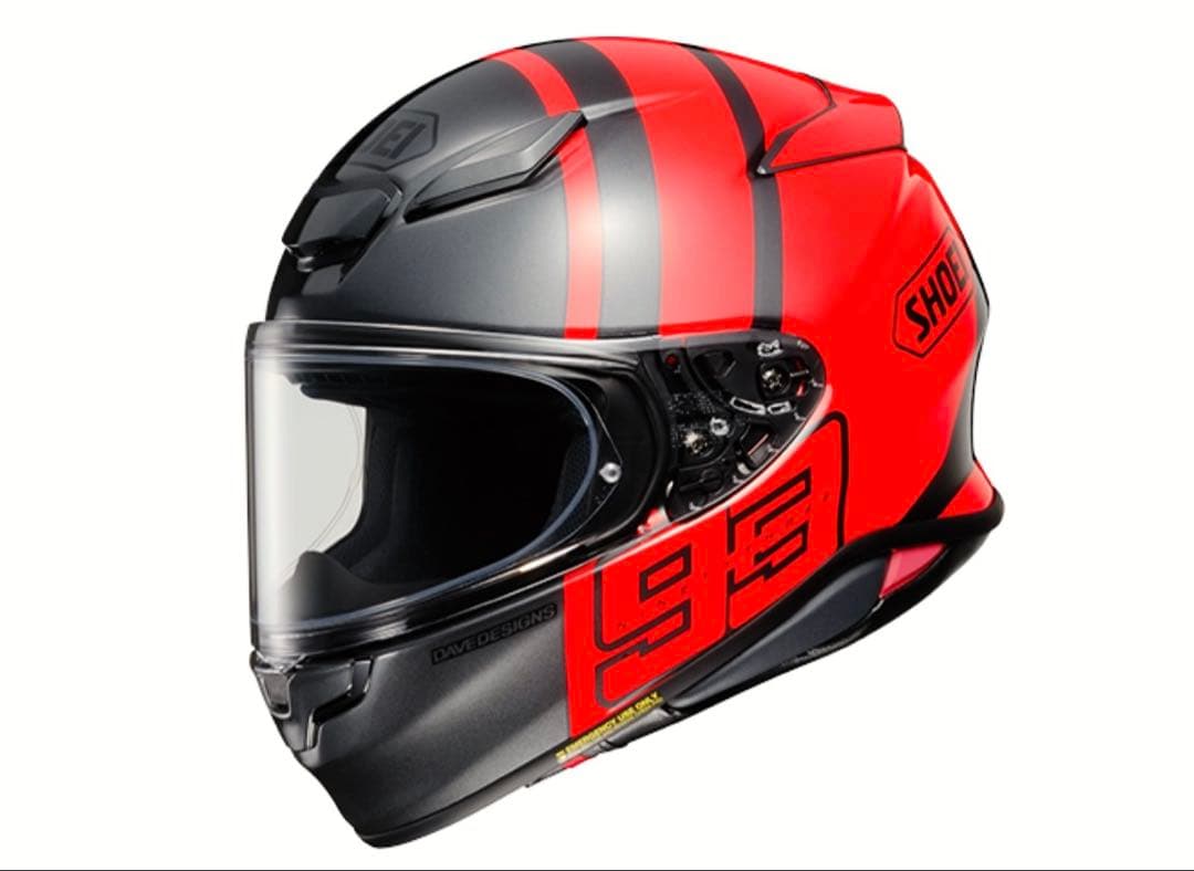 SHOEI Z-8 MM93 COLLECTION TRACK XLサイズ