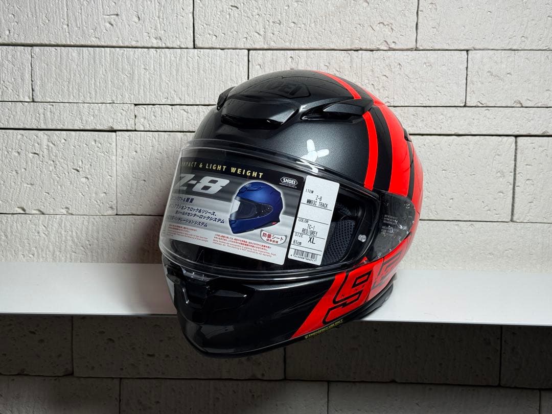 SHOEI Z-8 MM93 COLLECTION TRACK XLサイズ
