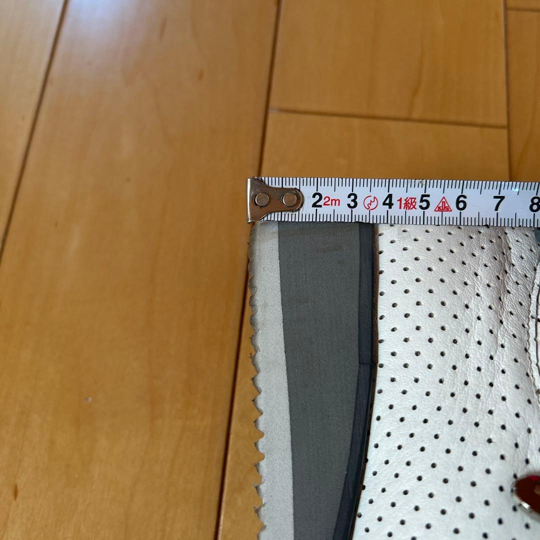 【ミスキョウコ】レディース白スニーカー 23.0cm、靴べら付き