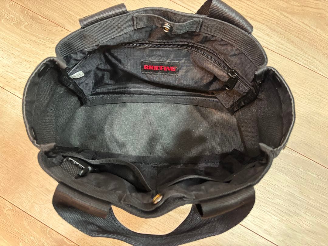 BRIEFING カードバッグ　黒　限定ゴルフエフォートコラボ