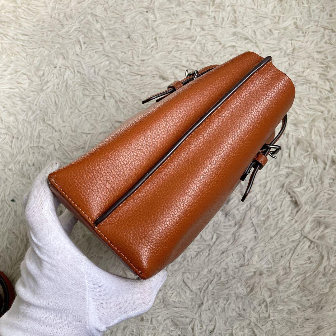 COACH モリー トート クロスボディ 2way ブラウン 茶