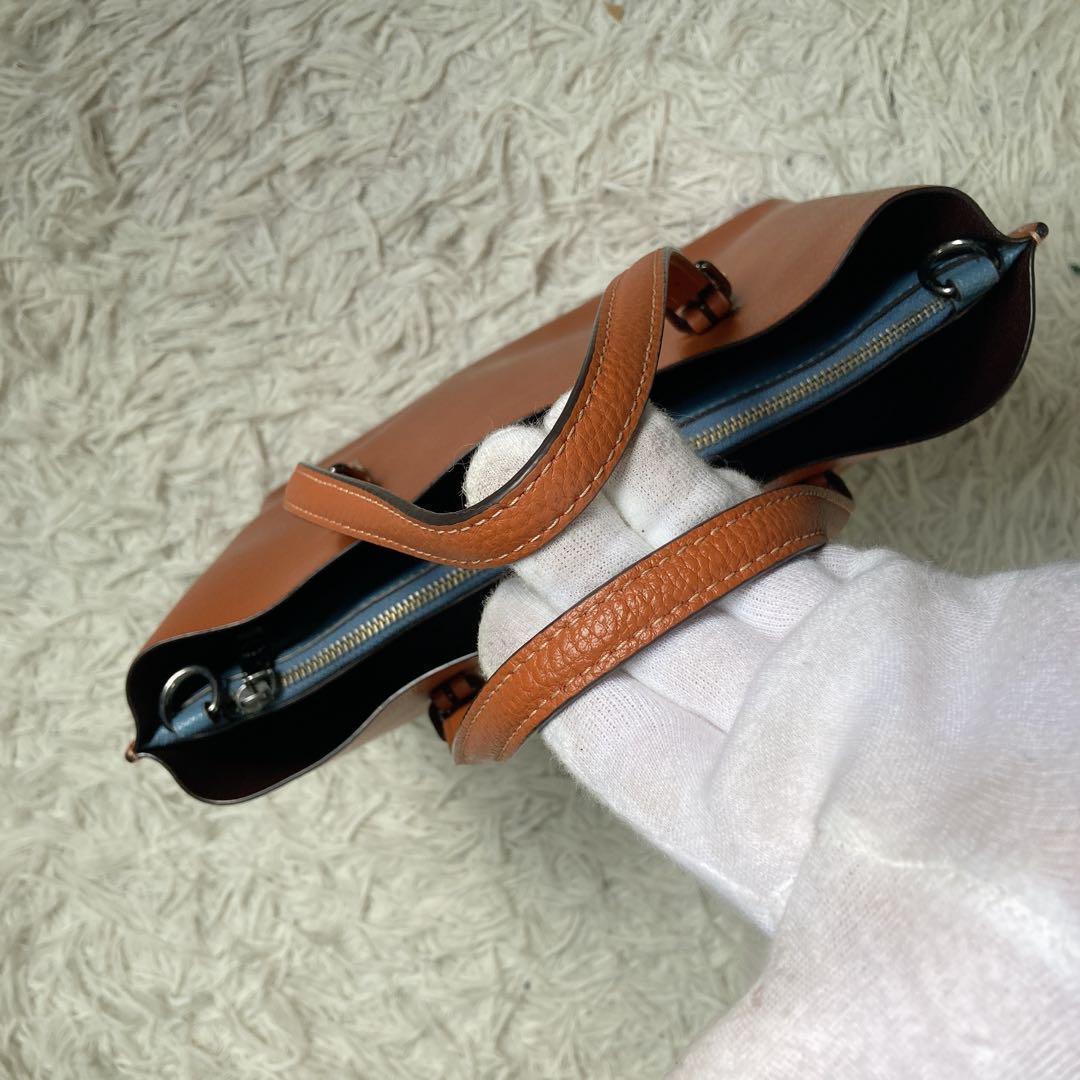 COACH モリー トート クロスボディ 2way ブラウン 茶