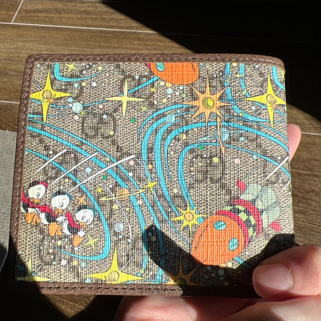GUCCI ドナルドダック 二つ折り財布
