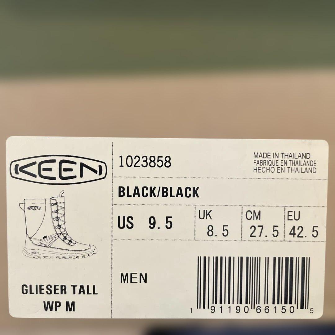 KEEN 防水ハイカットブーツ ブラック