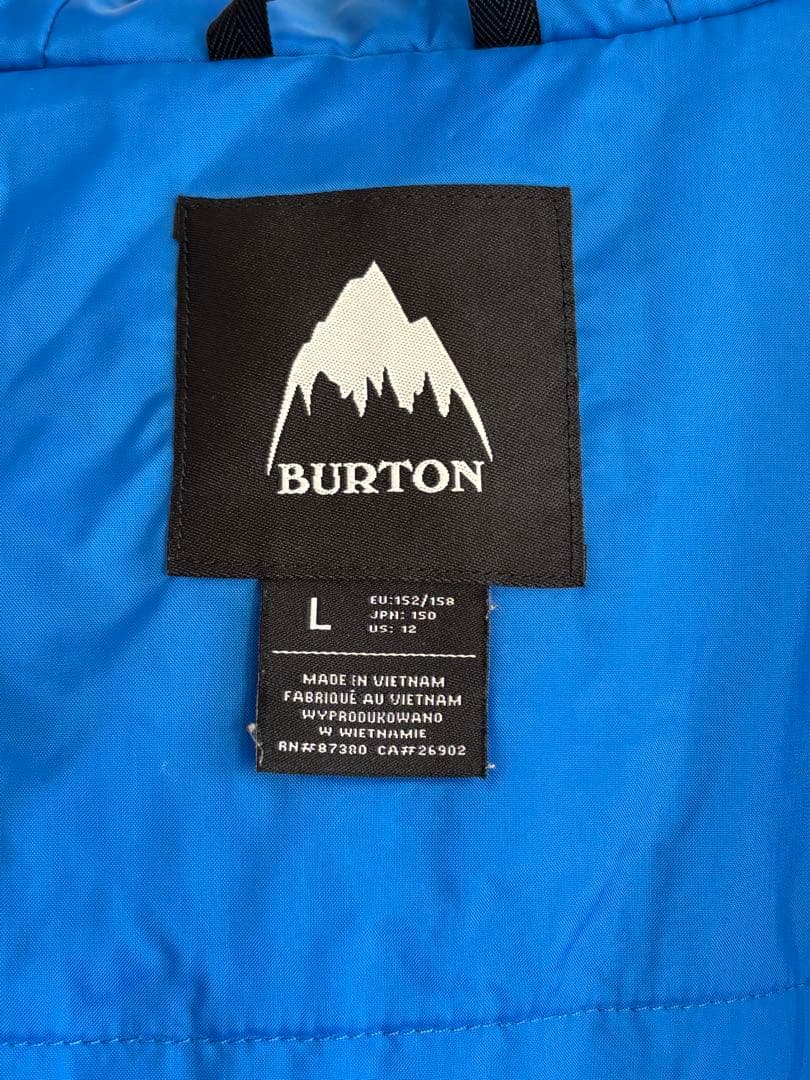 バートン　スノーボード ウェア スノーウェア ジュニア ゲームデイ ジャケット