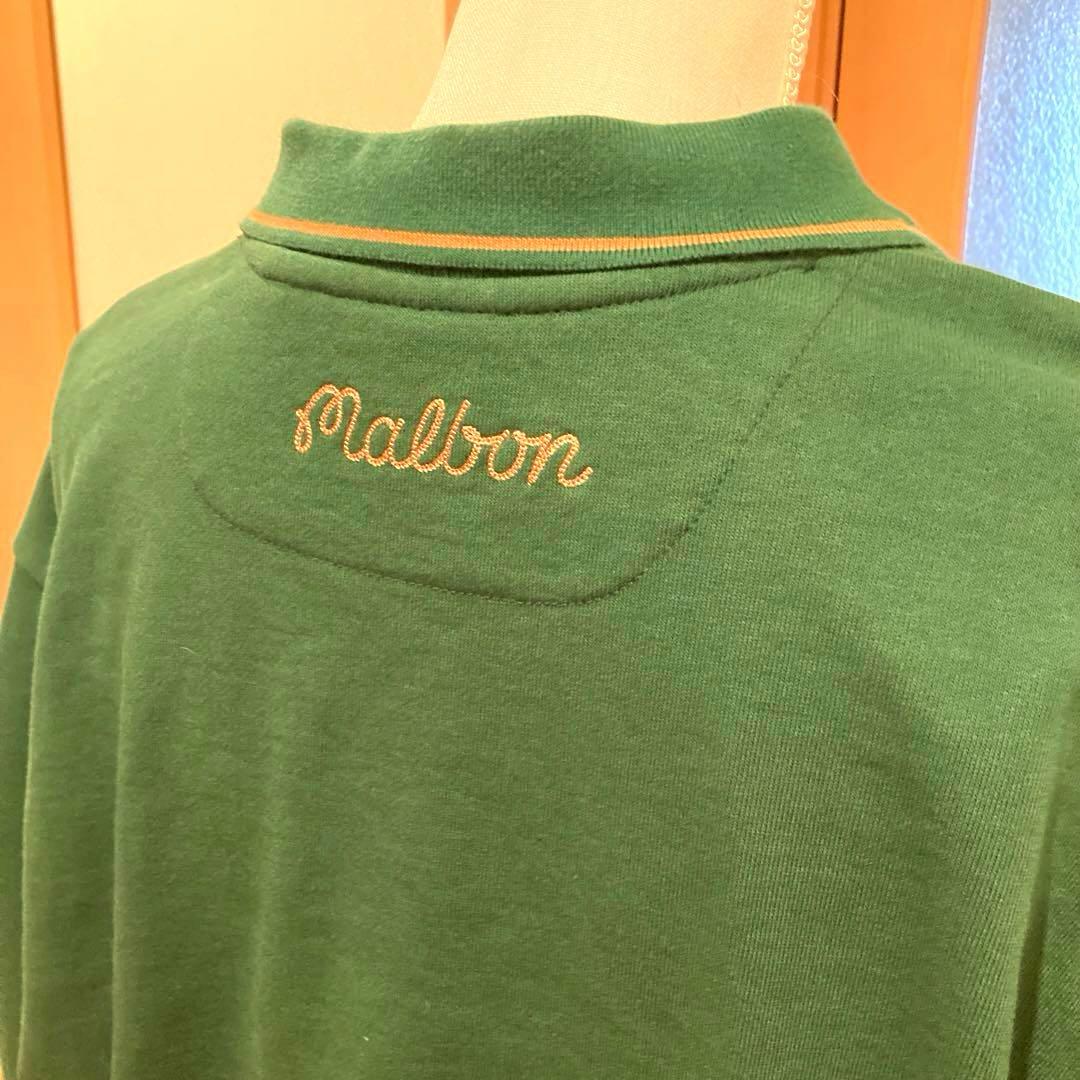 ＊マルボンゴルフ (Malbon Golf) 襟付きスウェットシャツ　トレーナー