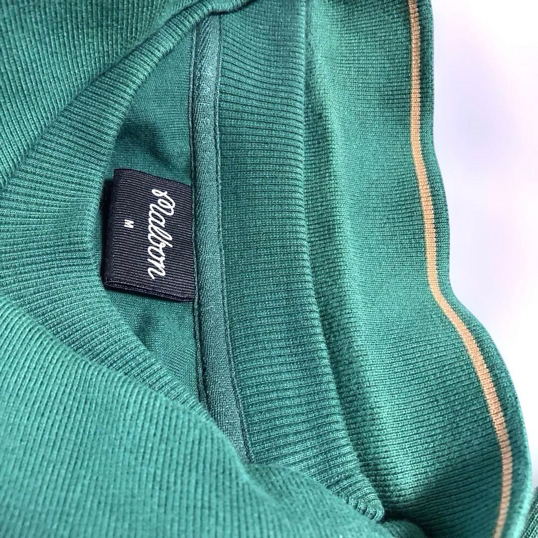 ＊マルボンゴルフ (Malbon Golf) 襟付きスウェットシャツ　トレーナー