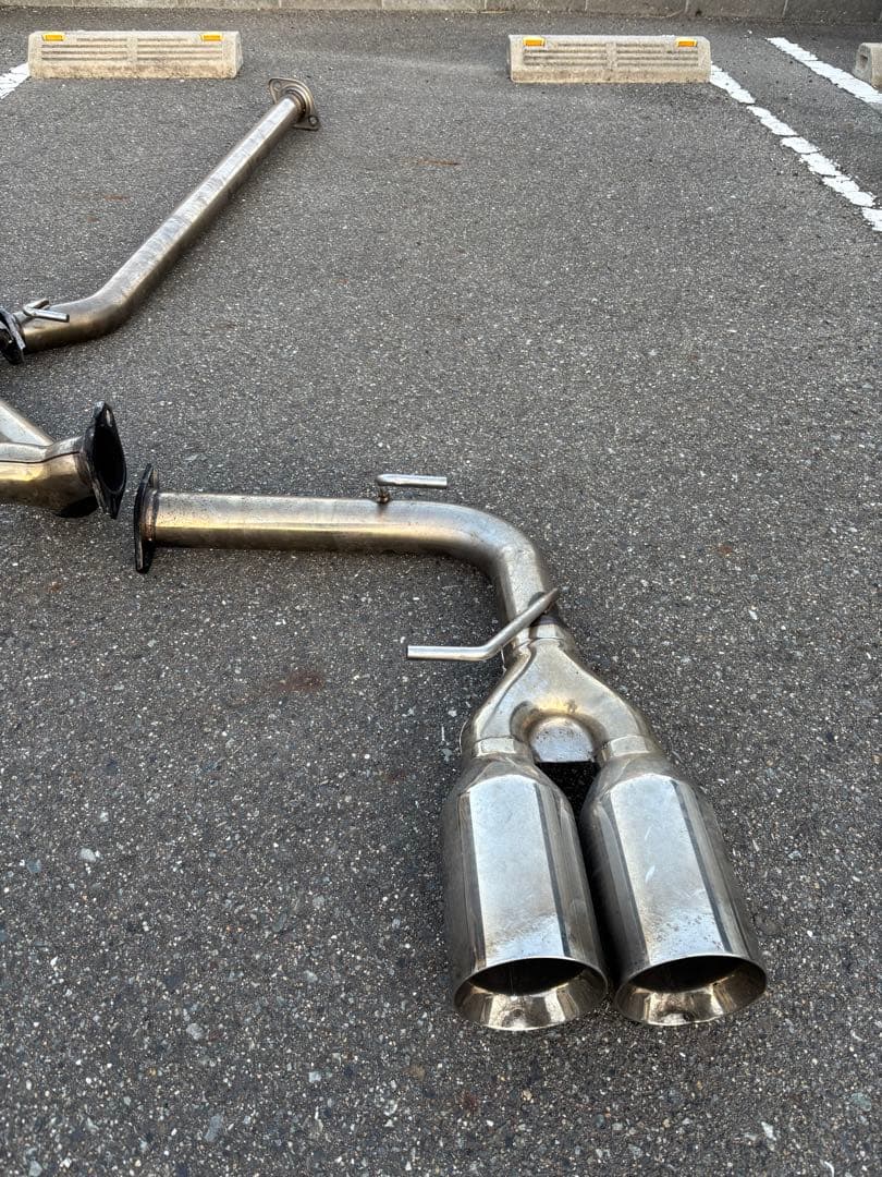 トヨタ86/スバルBRZ用 ステンレスデュアルテールマフラー　スリーキャッツ