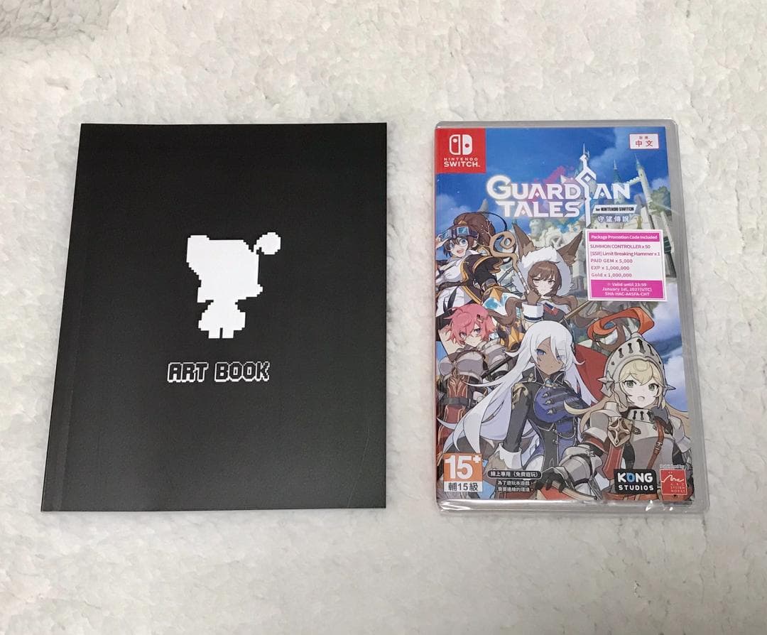 ガーディアンテイルズ　Switchパッケージ版　アートブック付き