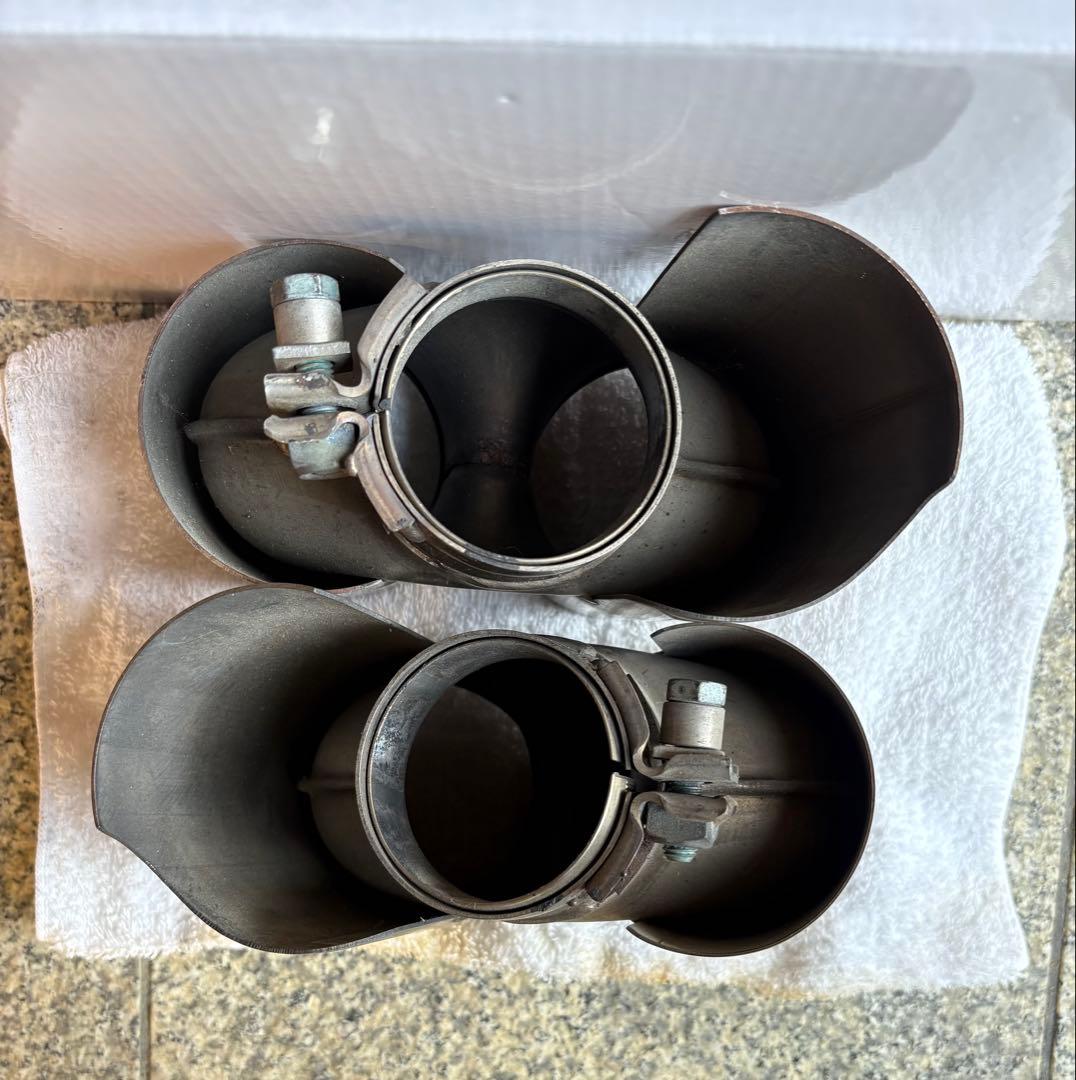 ポルシェ　マフラーカッター　純正　997？