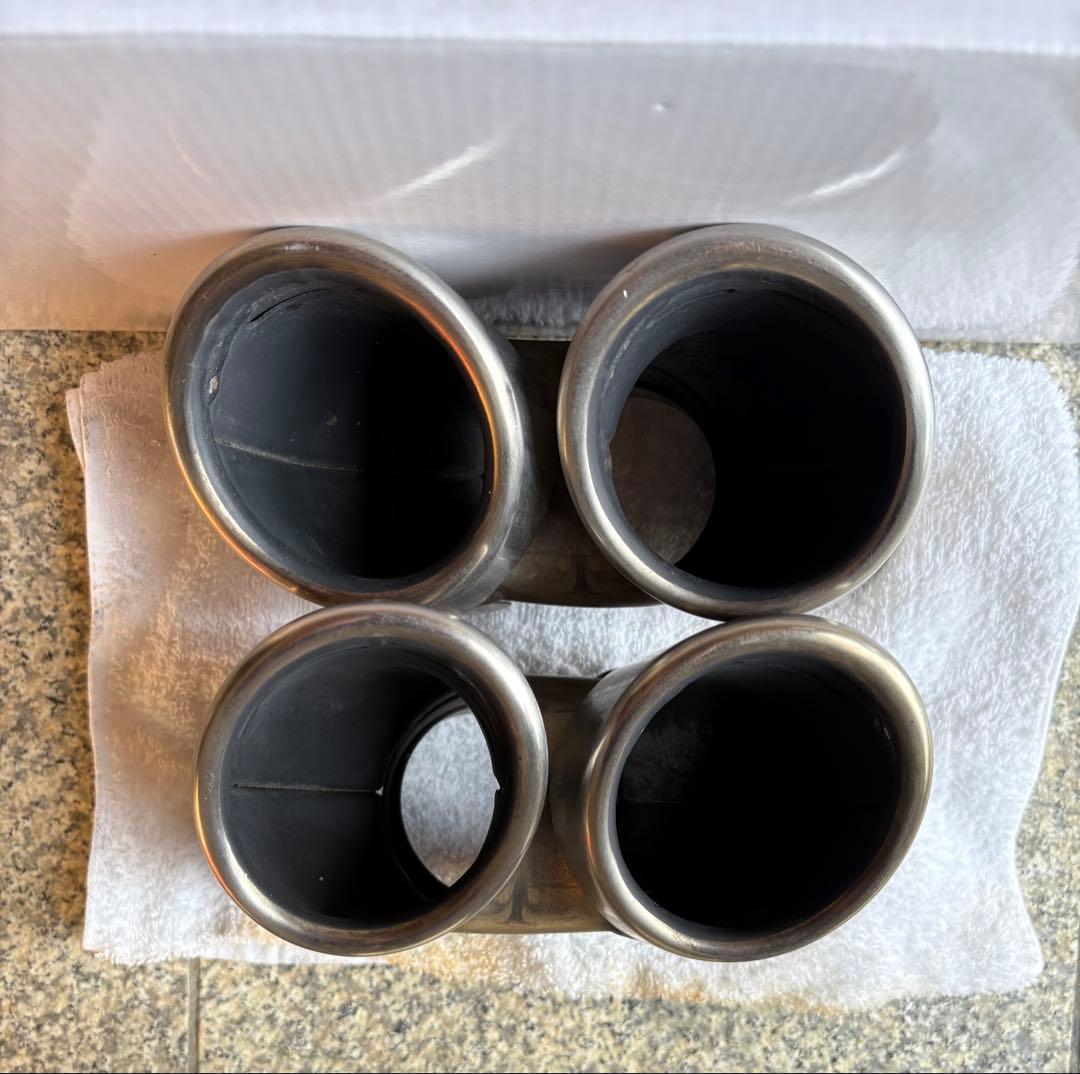 ポルシェ　マフラーカッター　純正　997？